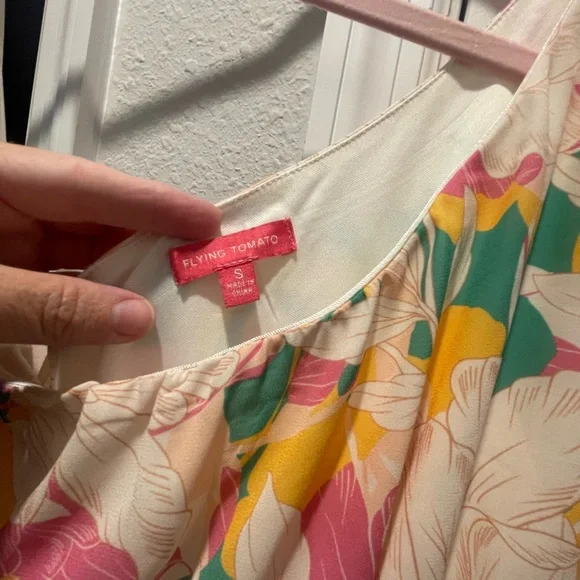 Flying Tomato Vibrant Floral Dress - Picture 5 of 5